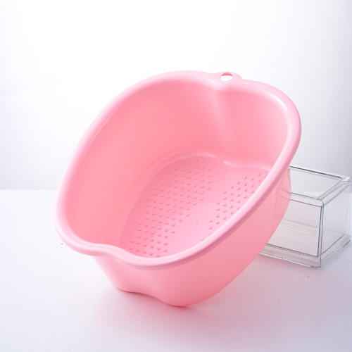 Thickened massage foot bath bucket, plastic SPA foot bath, foot massage, apple-shaped foot bath, foot bath bucket, foot bath
