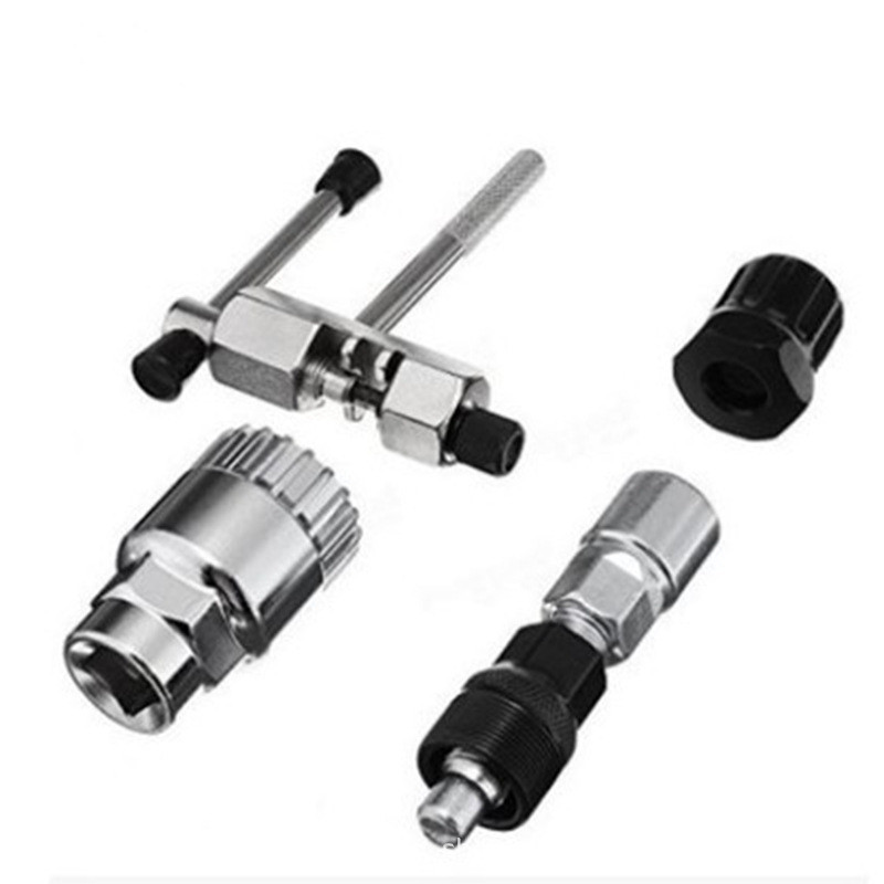 Herramienta de disco de desmontaje multifuncional, extractor, herramienta de reparación de bicicleta, herramienta de eje central, extractor de manivela