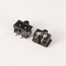 AC电源插座小8字8字充电AC-019A带螺丝孔兴磁生产厂家直插式