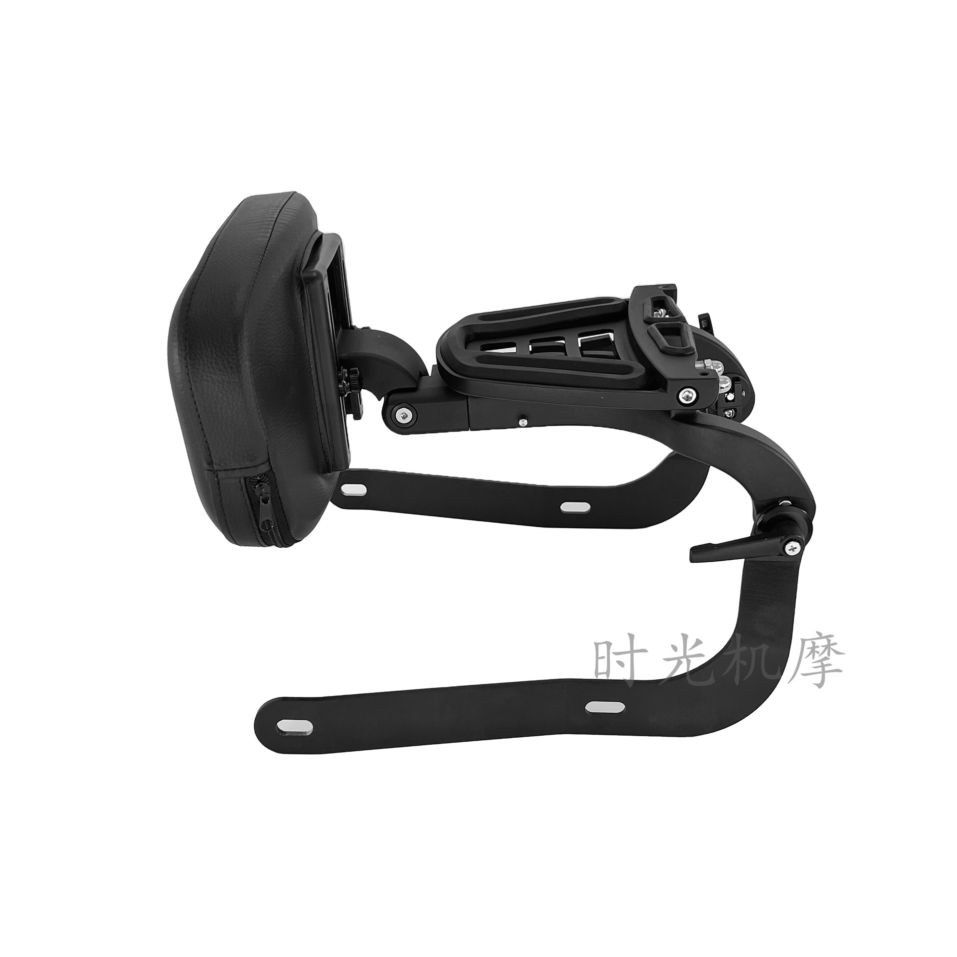 Motorcycle accessories Harley street750 folding backrest telescopic mobile cushion rear waist