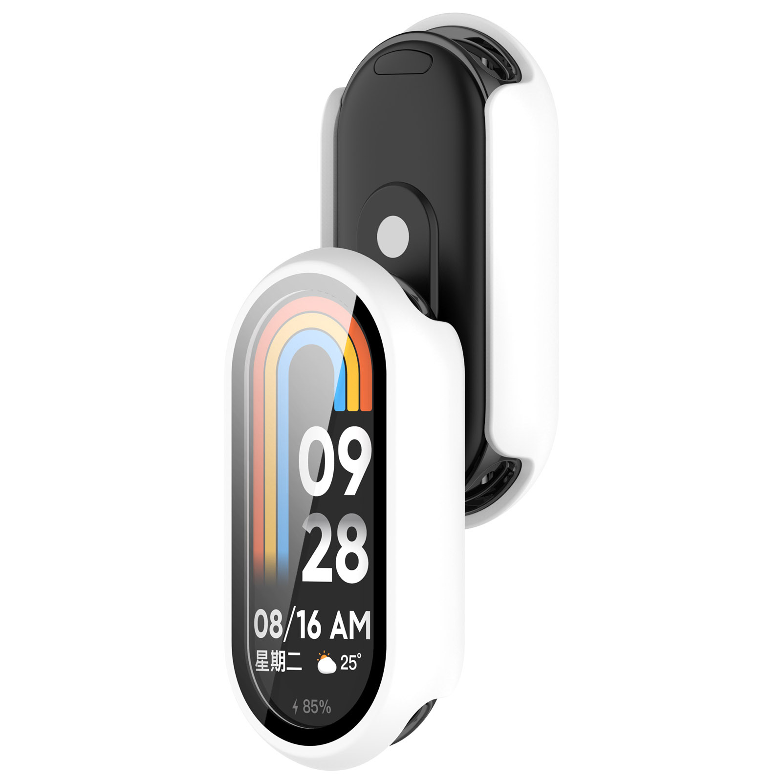 Xinyuan Shuntong is suitable for the NFC standard case and film integrated Mi 8/9 tempered film watch case of Mi Band 10 undefined