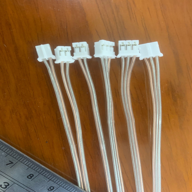 双并灯线金银透明电子线1.25/1.5/PH2.0端子线LED光源线束连接线