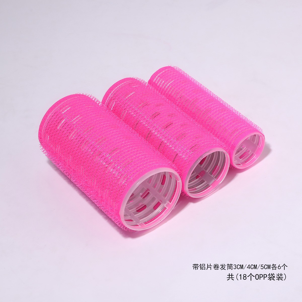 50 × 120 con rizador de flequillo de hoja de aluminio, rizador de cabello esponjoso autoadhesivo, rizador de cabello, techo alto, rollo hueco