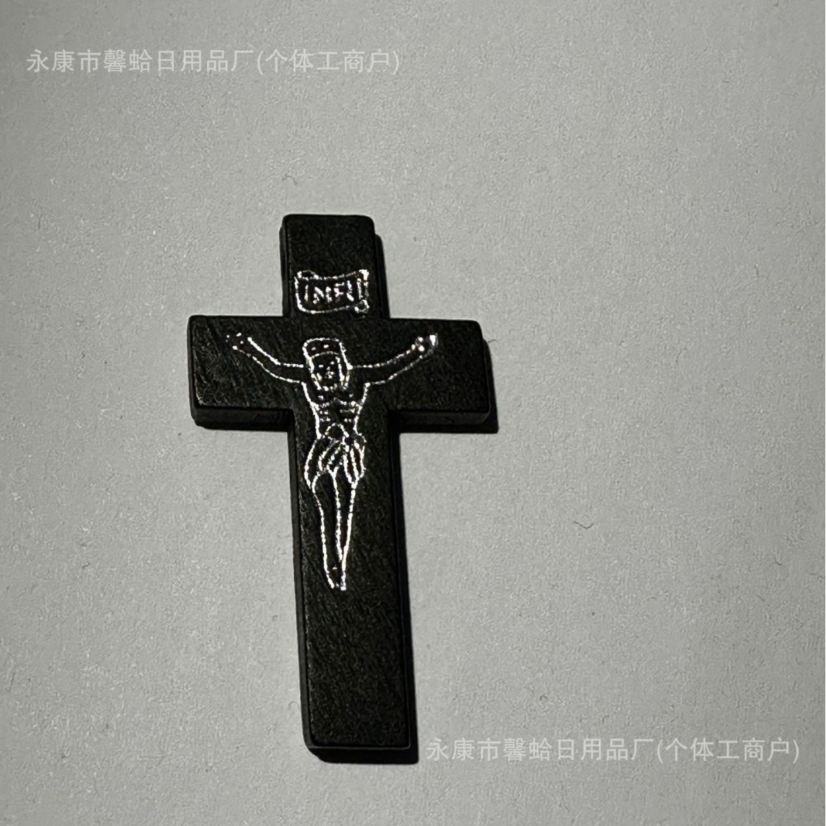 Cruz de madera Artesanía de madera Collar Colgante Accesorios Colgante