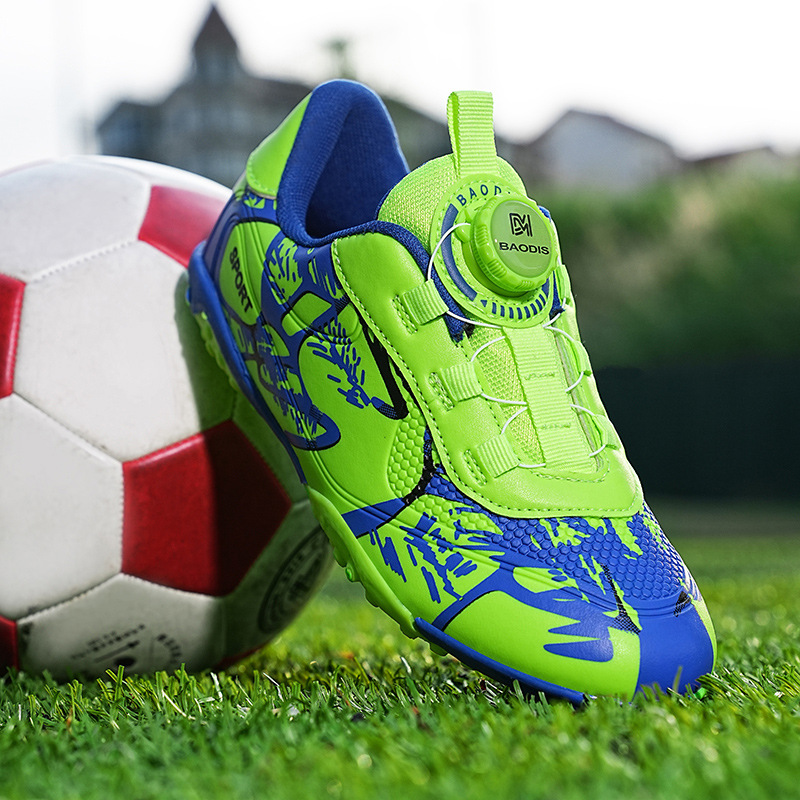 Cross-border Foreign Trade Children's Unisex Sports Cleats For Elementary School Students, Soccer Competition Training_voghion.com
