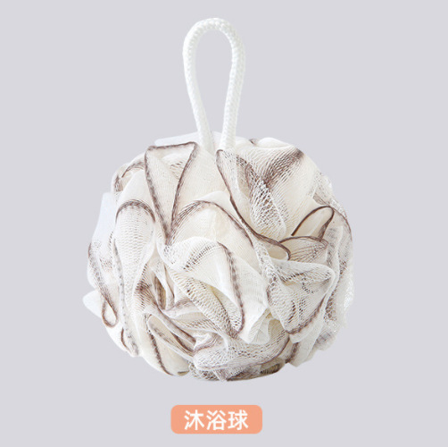 Bola de baño de alta calidad gran no dispersa toalla de flores de baño de alto valor de la cara mujer bola de baño toalla de espuma de espalda toalla de espuma