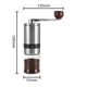 A generation of portable hand coffee machine stainless steel hand coffee grinder household manual coffee grinder
