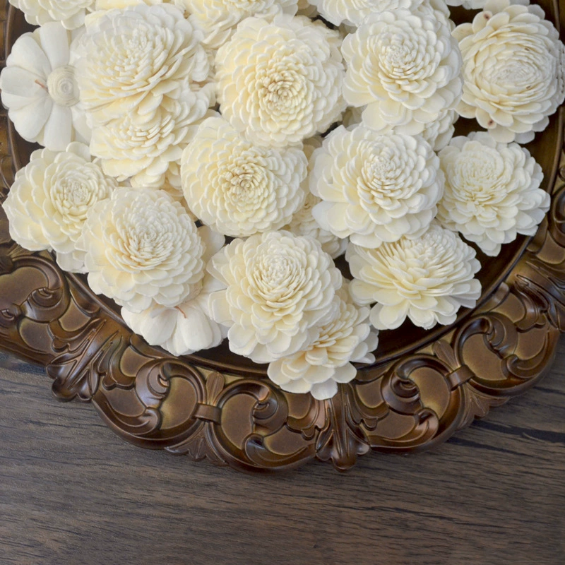 Дропшиппинг | 6 см безсердечные хризантемы и цветы ароматерапии из ротанга можно окрашивать и пробивать палочками-диффузорами.