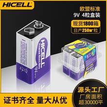 碳性9V電池6F22電池高端超市掛卡電池國外商超專供高檔碳性