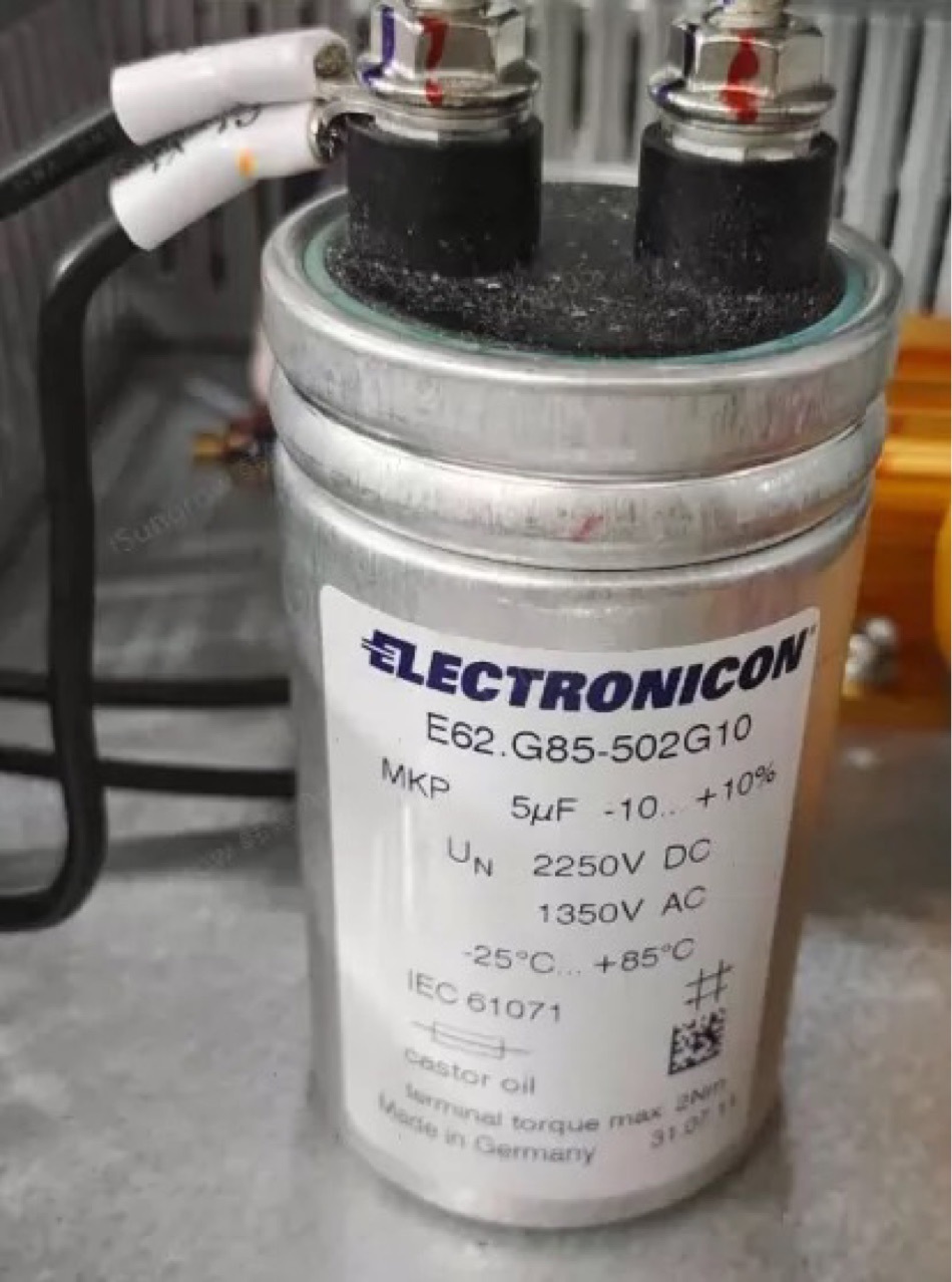 E62G85-502G10 electronicon电容 1350vac 5uf 2250v