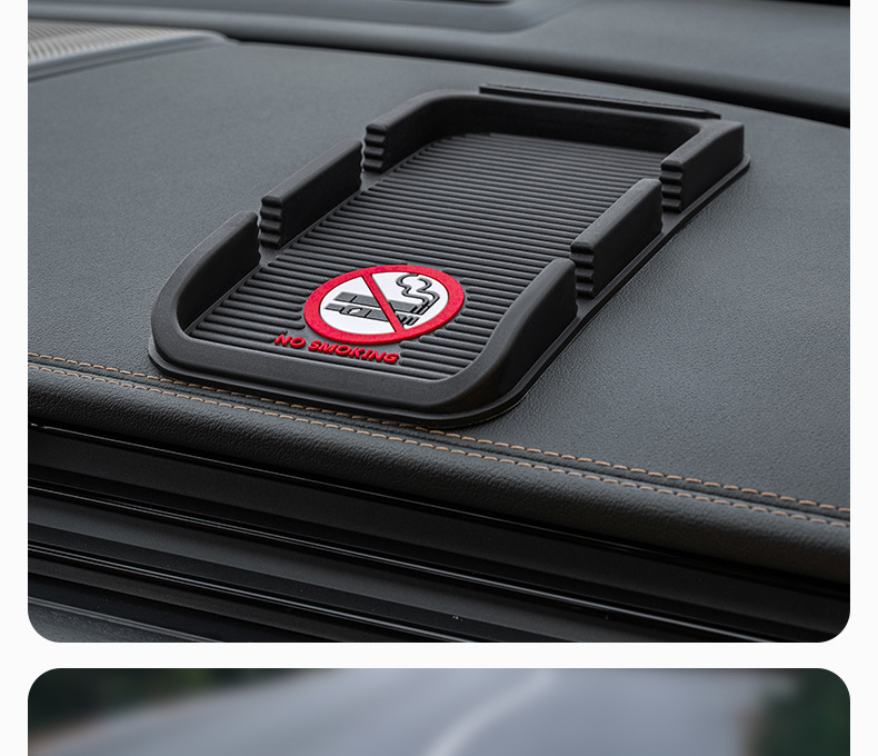 Car Anti-Slip Mat, Car Mobile Phone Holder, Central Control Instrument Panel, Car Interior Ornaments and Storage Supplies, High Temperature Resistance, Cross-Border