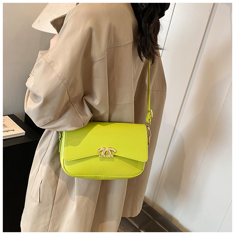 Fashionable and versatile small square bag, new autumn and winter style work and commuting bag, women's bag, simple single-shoulder bag, women's crossbody bag undefined