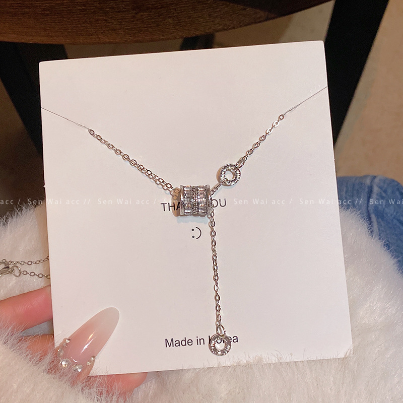 2026 New Style Slim Waist Necklace for Women, Light Luxury Niche Design, High-End Clavicle Chain, Fashionable Versatile Accessory Wholesale 2026 New Style Slim Waist Necklace for Women, Light Luxury Niche Design, High-End Clavicle Chain, Fashionable Versatile Accessory Wholesale