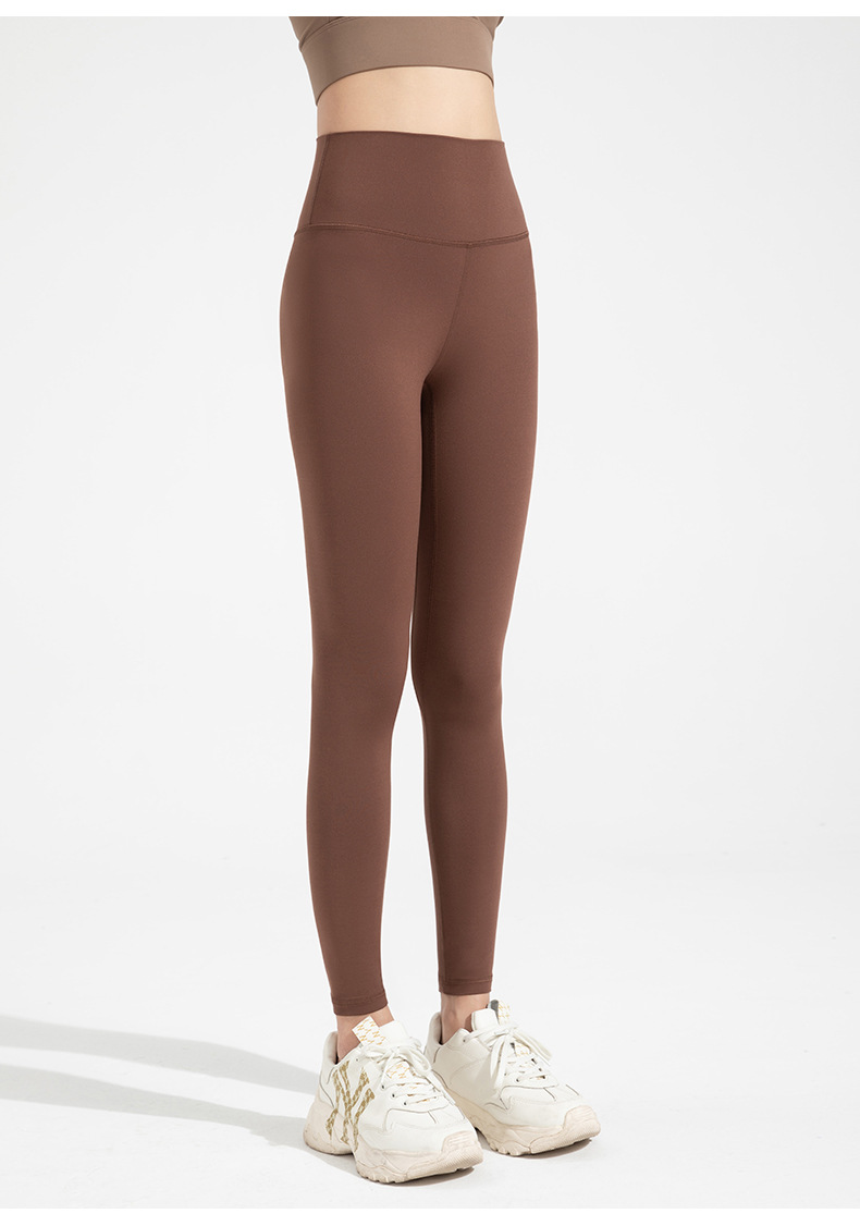 140g Weight Ankle-Length Pants Length Nylon Fabric Type Leggings Pants Type Fitness, Yoga Occasion Solid Color Pattern Spring, Autumn Season Casual, Sports Style Casual Sports Solid Color Nylon Active Bottoms Leggings 无