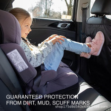 跨境汽车儿童踢脚保护垫座椅保护套防水垫后座车载挂袋座椅防踢垫