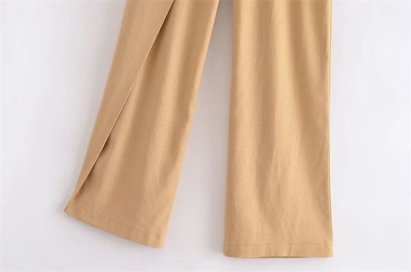 Women's Fashion Casual All-match Linen Pants