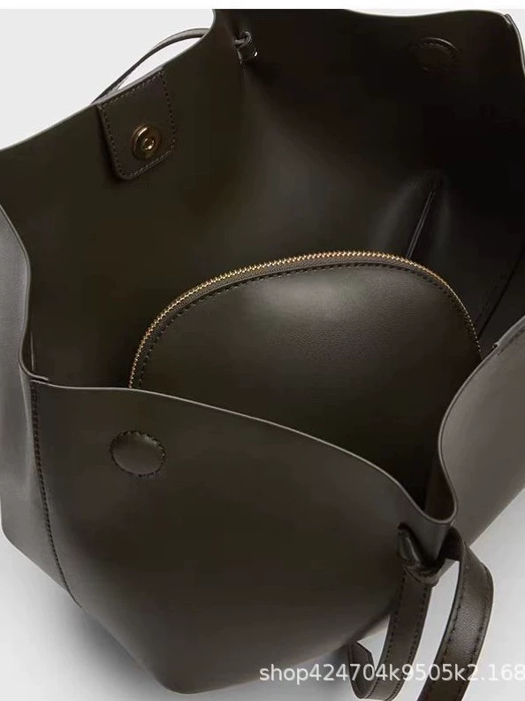 (Cross-border trading), capacious soft bag one shoulder, genuine leather