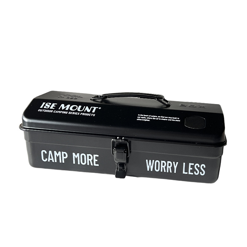 ISE MOUNT屋外ツールボックスキャンプ手持ち金属収納ボックス新年高級ギフトボックスビジネスギフトボックス