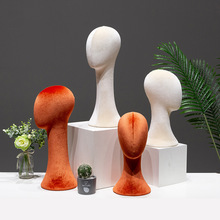 假发头模道具帽子架假人头饰品陈列展示架项链架人台模特头可插针