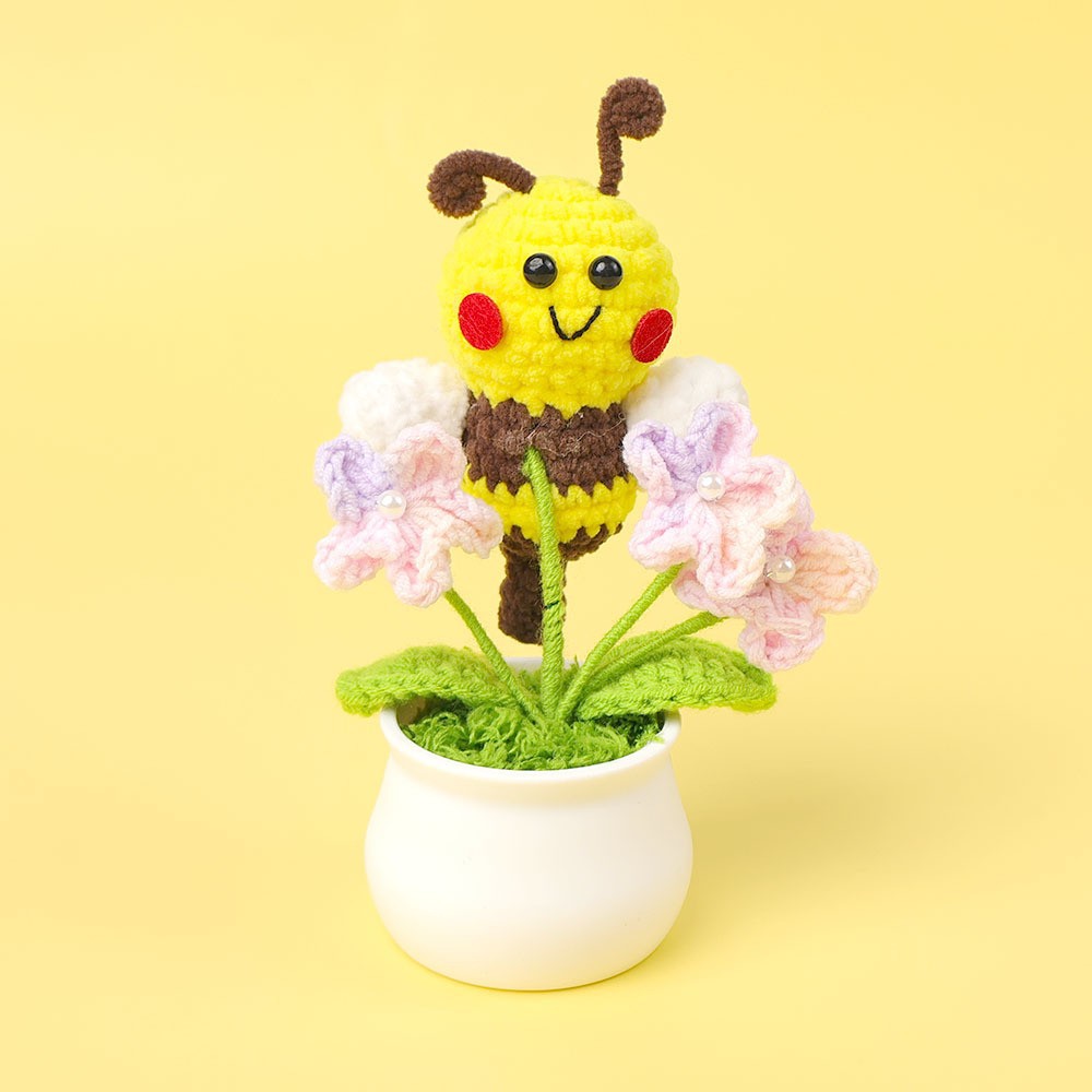 Colección de miel de flores de abejas - púrpura no me olvides