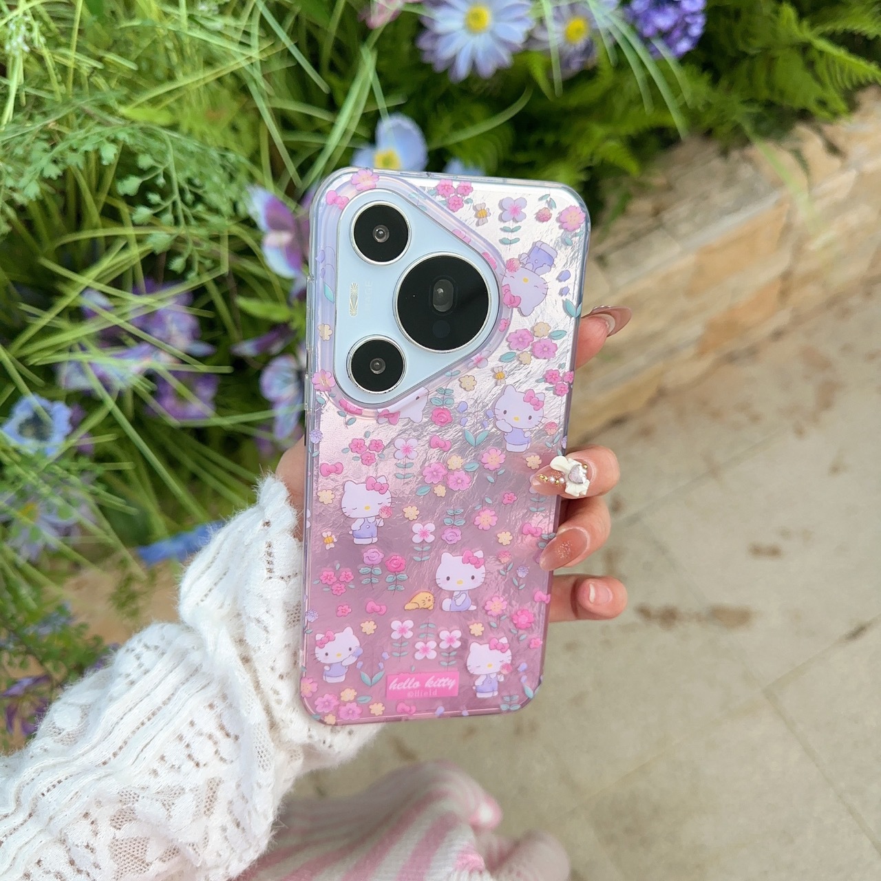 Girl ins floral pantalla completa kt para Huawei mate70Pro funda para teléfono móvil P70/70P nuevo m60/60P femenino
