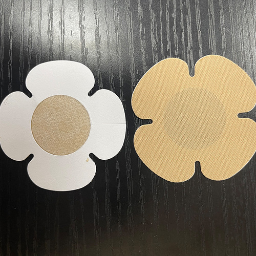 Disposable breast patch, four-leaf clover, elastic black cloth, breathable, traceless breast patch, anti-exposure, anti-bump patch