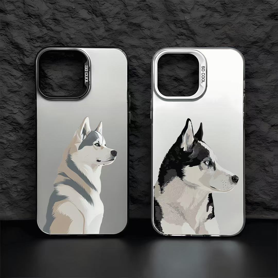Husky para 15pro Europa y América 16promax funda para teléfono móvil de Apple iphone14 nuevo 13 nicho 12pro