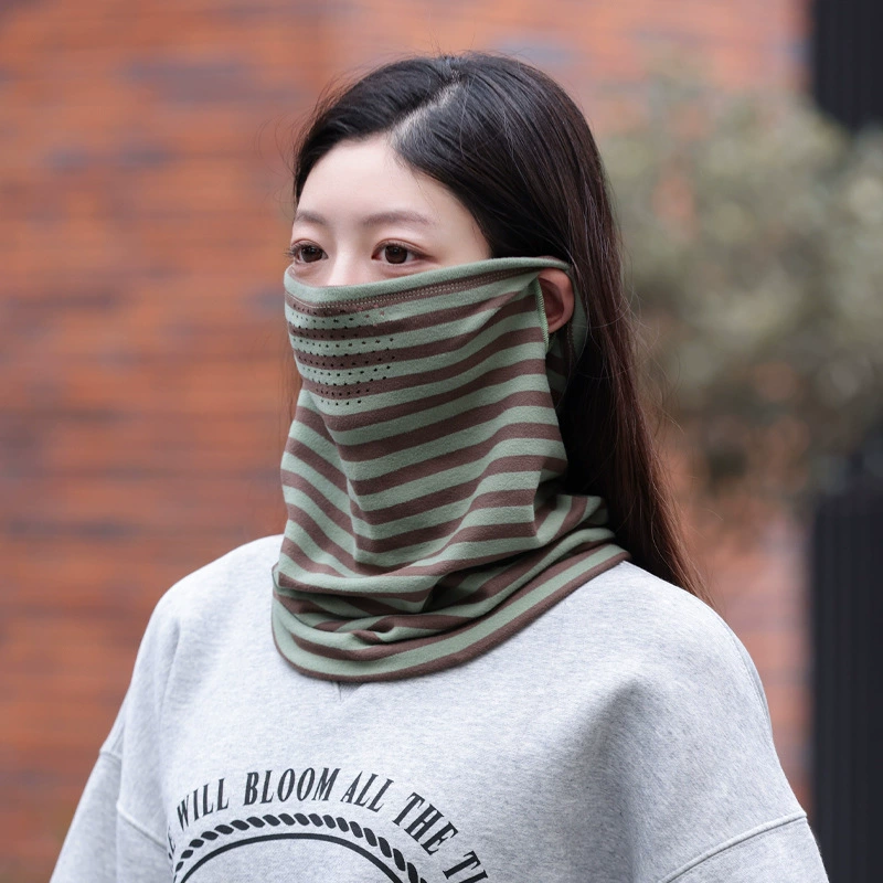 Осенняя и зимняя маска для лица и шеи