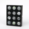 6cm silver gray painting [12 pieces]
