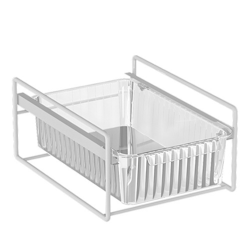 Kitchen rack floor-standing under-sink storage rack household layered cabinet rack multi-functional pull-out sink storage rack