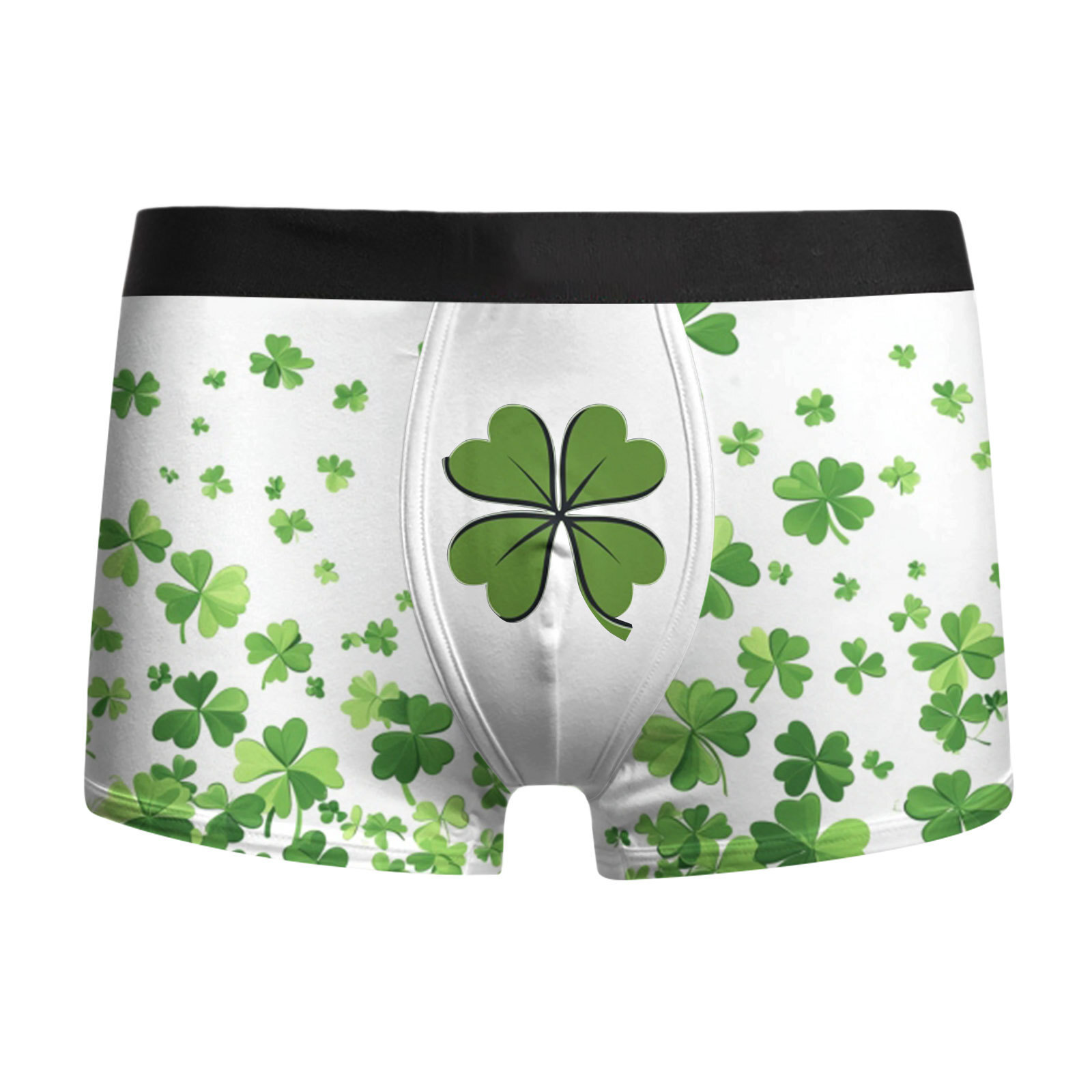 Ropa interior para hombre St. Pa Day, pantalones cuadrangulares para hombre, calzoncillos bóxer de cintura media de gran tamaño transpirables, estampado 3D MP01