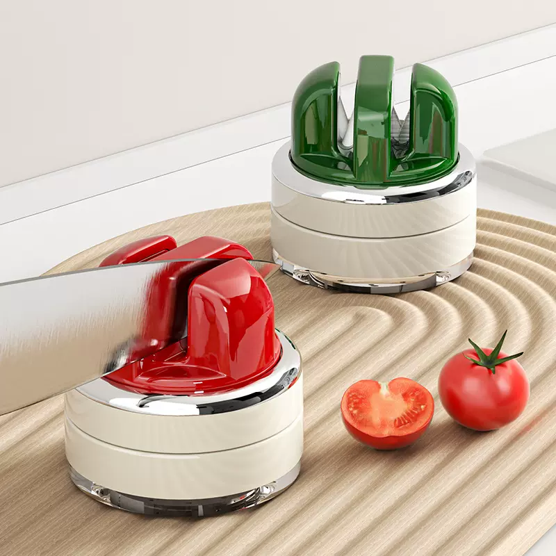 新款吸盘磨刀器厨房家用壁挂式菜刀磨刀石剪刀快速磨刀神器专用