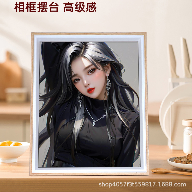 Manufacturer Wholesale Photo Studio Photo Frame Display 7inch A4 European Creative Wall Hanging Wedding Photos Parents Commemorative Photo Photo Frames Manufacturer Wholesale Photo Studio Photo Frame Display 7inch A4 European Creative Wall Hanging Wedding Photos Parents Commemorative Photo Photo Frames