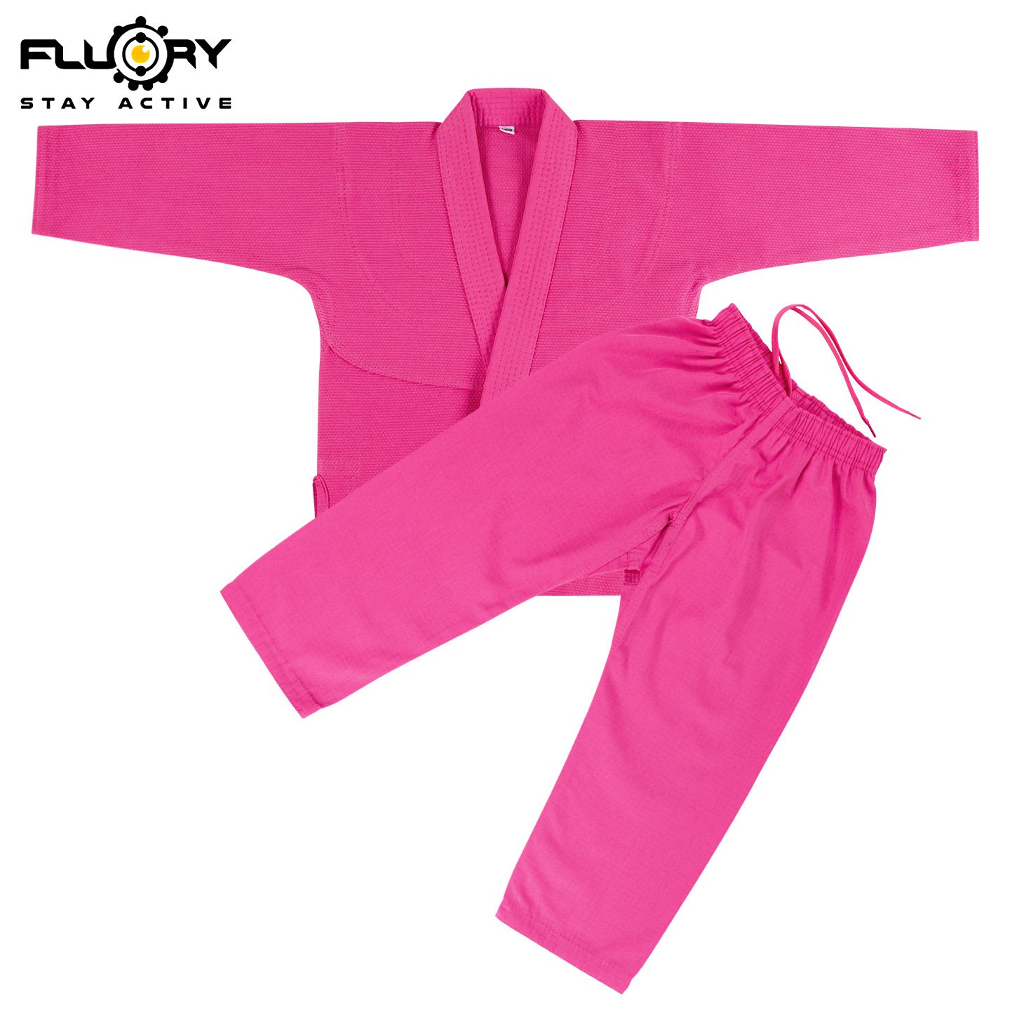 Fluory Brazilian Jiu-Jitsu Uniforms, Kidsren's Judo Uniforms, Boys and Girls Light Board Jiu-Jitsu Uniforms, Bjj Judo Training Uniforms
