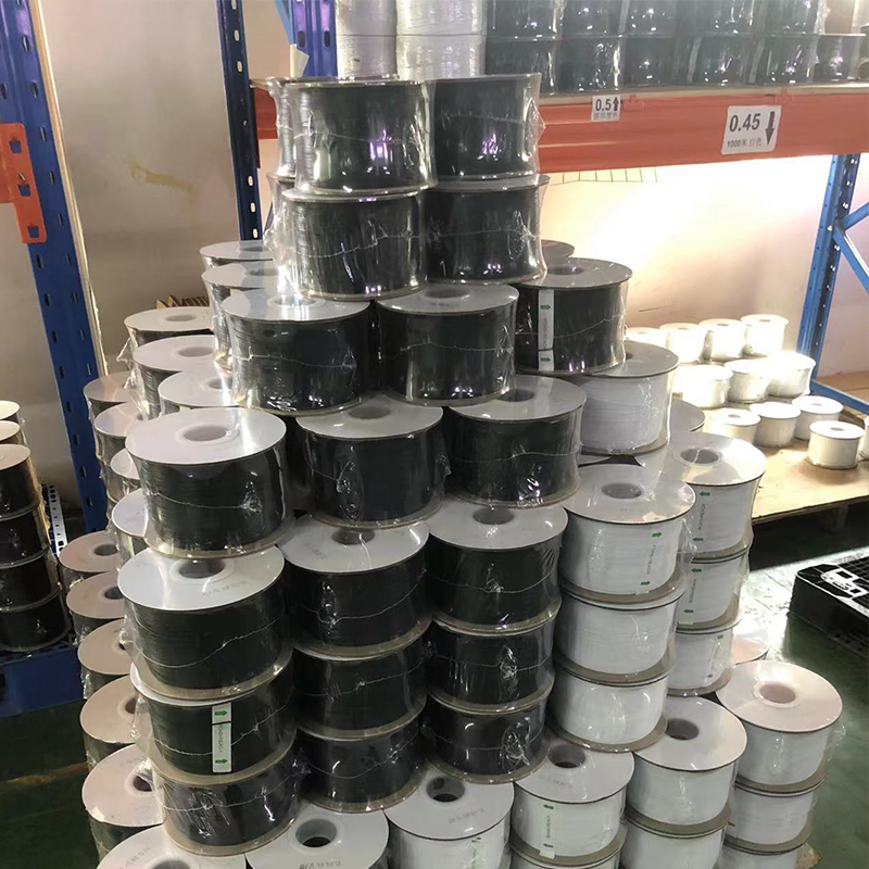 J8Pe Power Cord Tie Automatic Machine Industrial Data Cable Tie Wire Tie Wholesale Plastic Coated Iron Wire G3