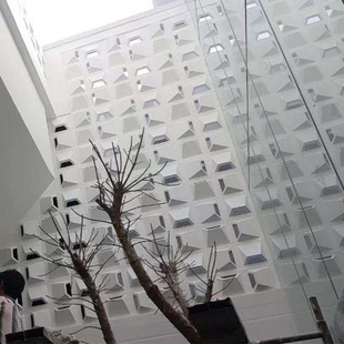 Transparent Cement Flower Window Brick Carving Ancient Flower Window Chinese Style Window Flower Garden Homestay Villa Cafe Decorative Wall Spot