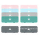 Kitchen bathroom sink drain mat silicone moisture-proof absorbent wash basin surface faucet guide mat cabinet mat