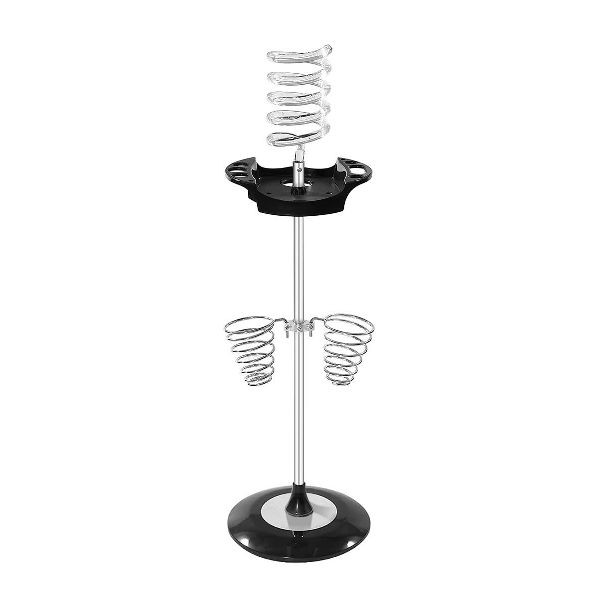 Standing Hair Dryer Rack Base Hair Dryer Rack Acrylic Hair Dryer Rack Hairdressing Special Factory Direct Sale