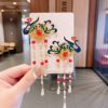 Children's hairgrip with tassels, hair accessory, Hanfu