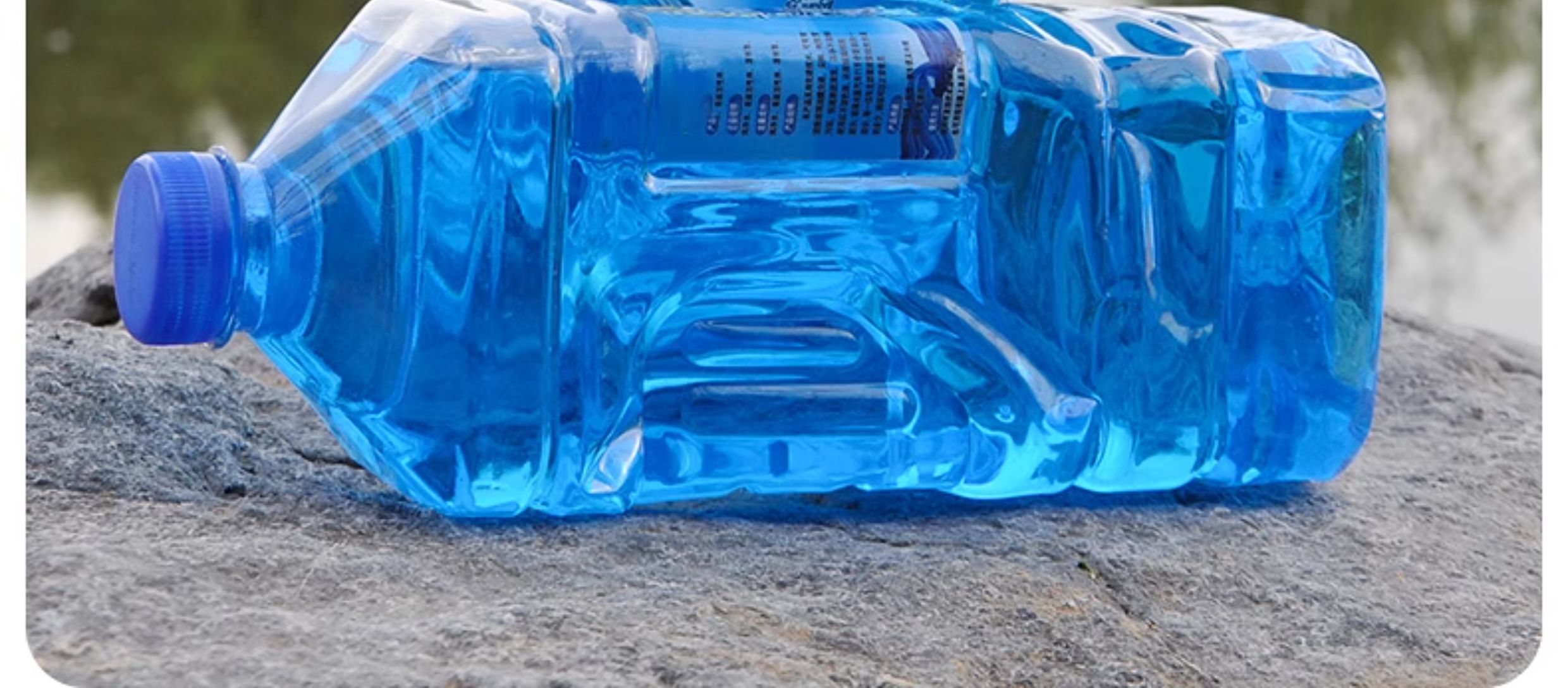 Glass cleaner, car antifreeze, all-season degreasing cleaner for use in the car, large container, removes insect residue, for windshield wipers