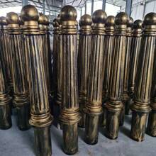 铸铁罗马立柱广场庭院挡车器防撞路桩固定式车止柱工厂销售可定制