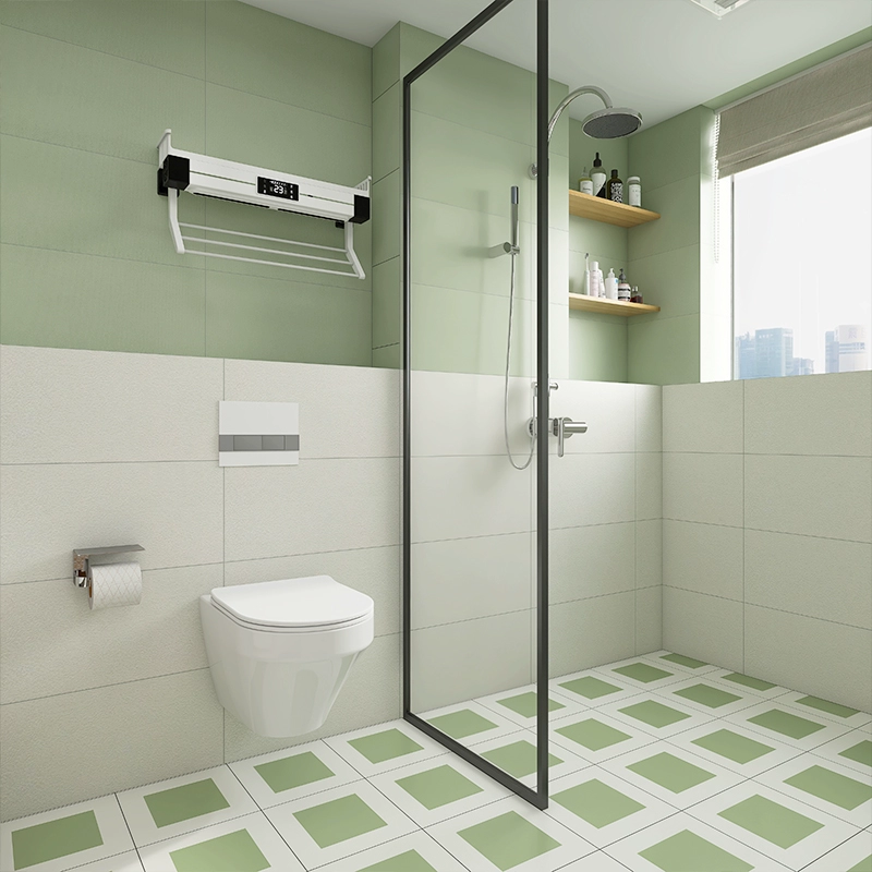 Модная плитка цвета авокадо в стиле INS для кухни, балкона, стен и пола в ванной 300x600.