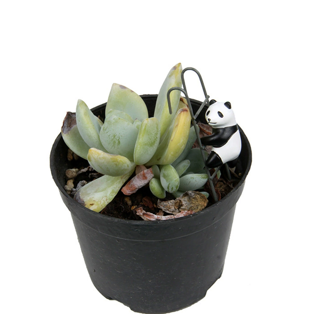 Трехмерный кованый подъем по лестнице Мягкая милая панда творческая кукла из морских водорослей