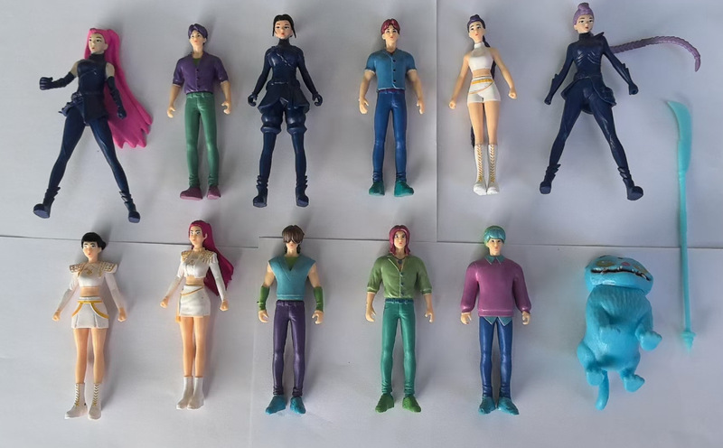 跨境新品 2-4.5寸猎魔女团手办鲁米/米拉/佐依公仔袋装|undefined