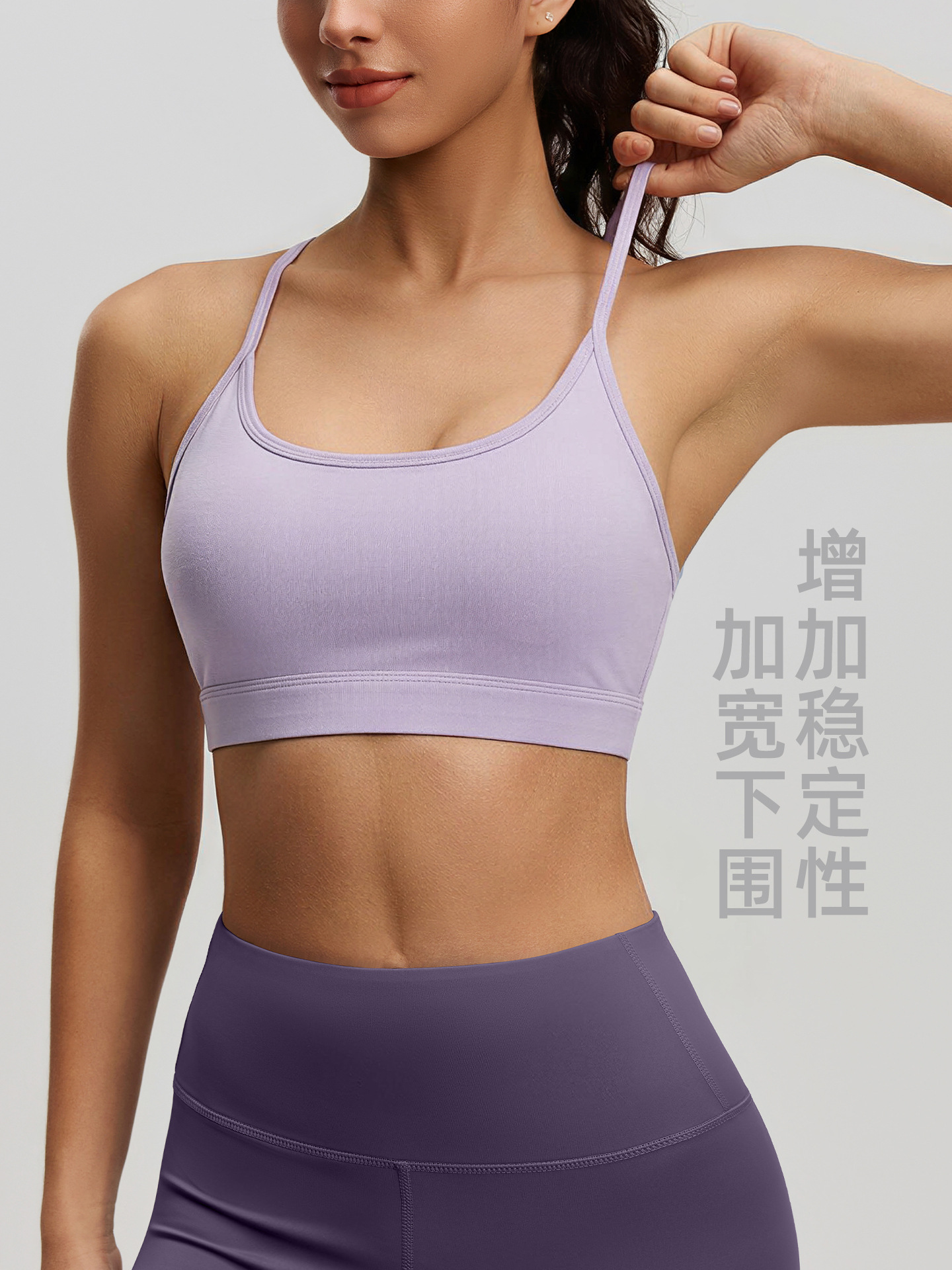 Ju Yi Tang tela de malla hermosa ropa interior deportiva para mujeres corriendo sexy agujero bra de fitness antichoque chaleco de poliestireno