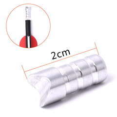 弩箭混碳純碳弩箭箭尾 6.2箭杆直插月牙尾 戶外射擊射箭配件批發