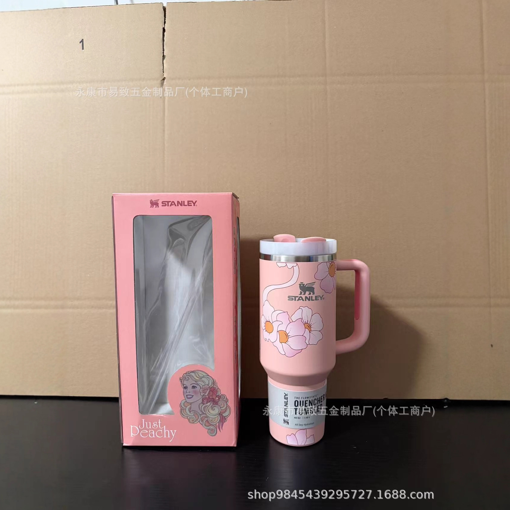 Vaso térmico Stanley Barbie 40 oz de acero inoxidable image 5