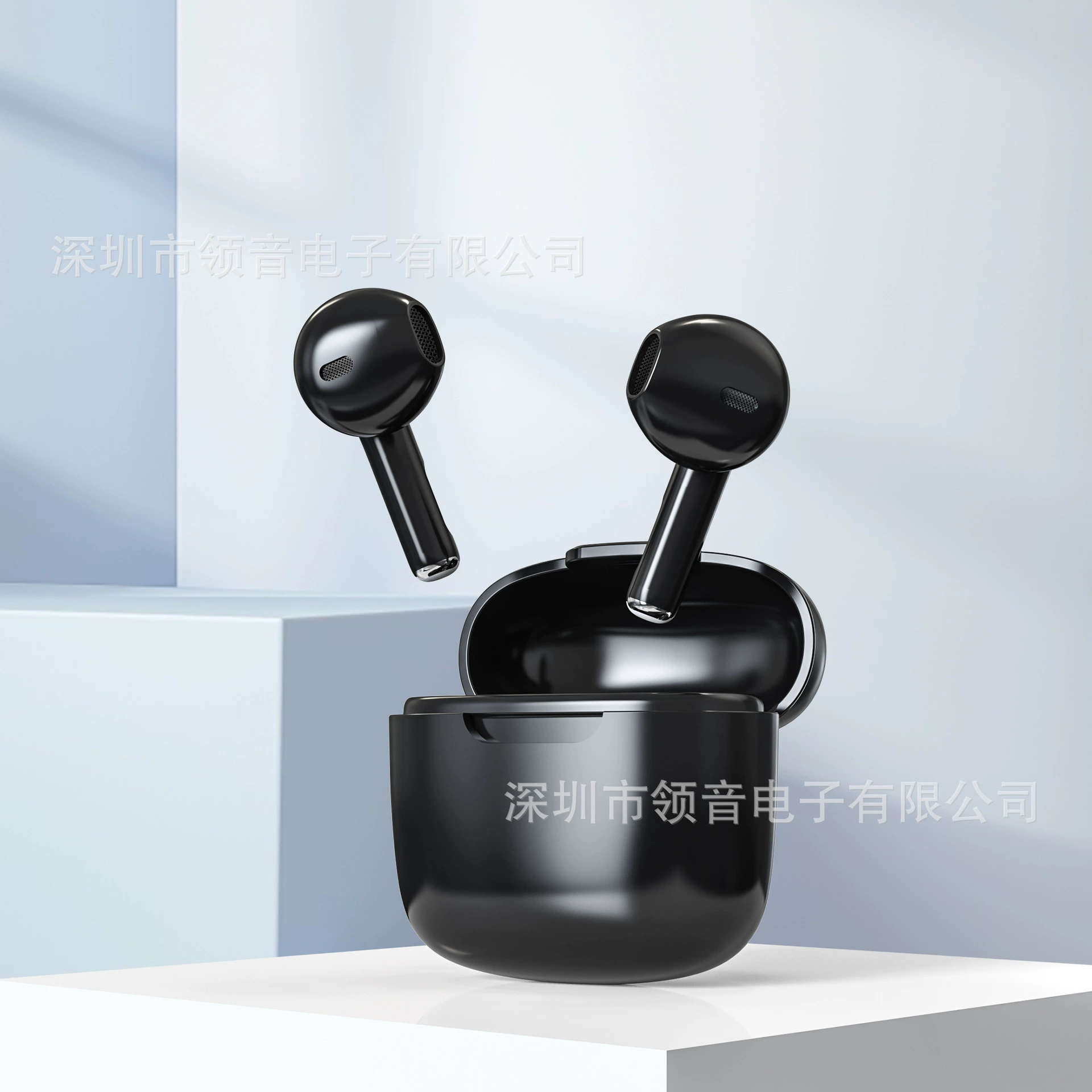 Беспроводной Bluetooth-наушник, Bluetooth 5.3 полузакрытые-в-ухе, ультрадлинный аккумулятор и минимальная задержка для игр