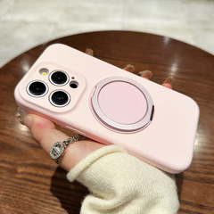 液态硅胶适用iPhone17手机壳磁吸旋转支架苹果15支点支架保护套14