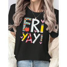 I 48883 Casual print women's slim tee ����ӡ��Ůʿ���� T ��